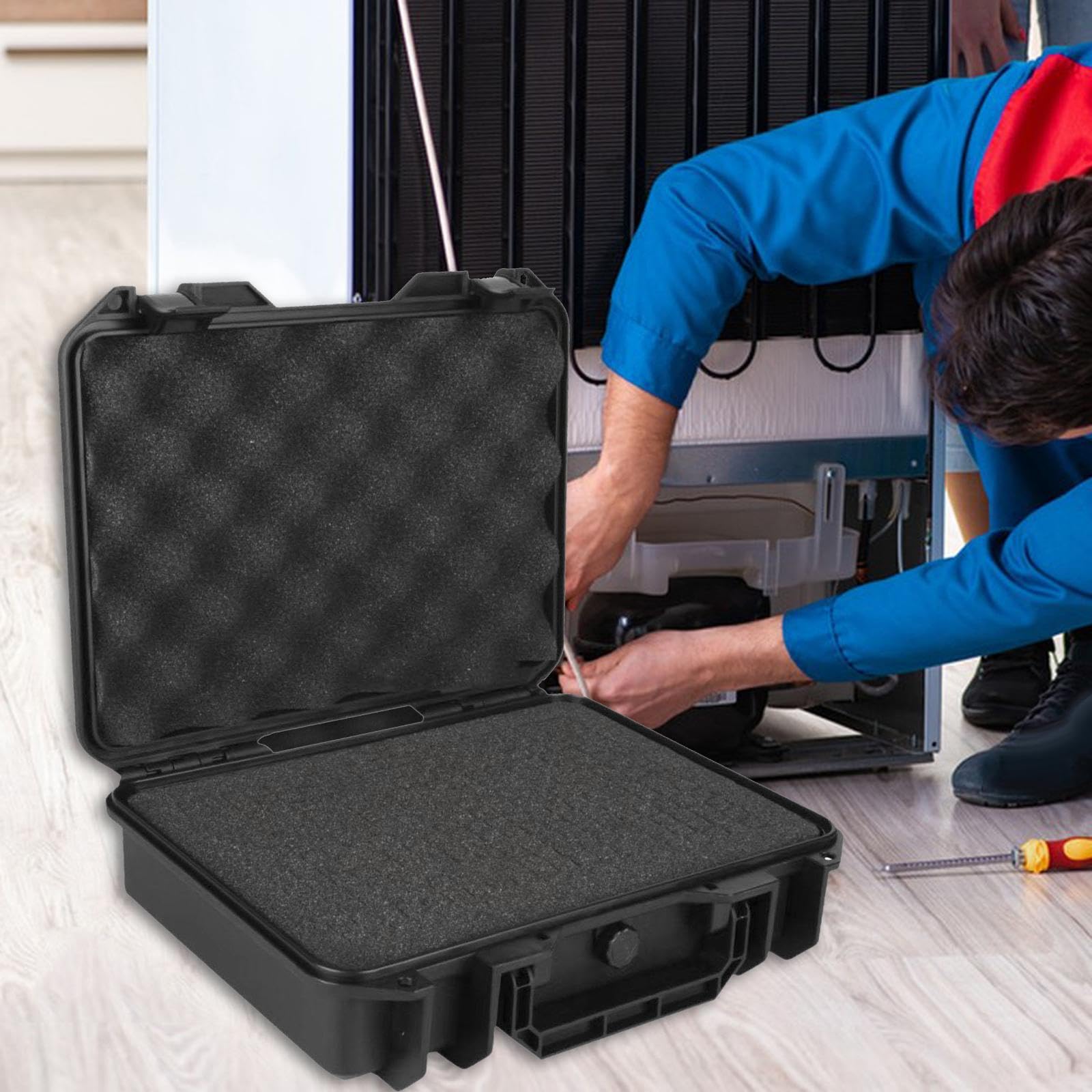 Maletín de Herramientas Resistente a Impactos, Maletín Rígido para Instrumentos, Equipo de Fotografía Y Electrónica, Style D