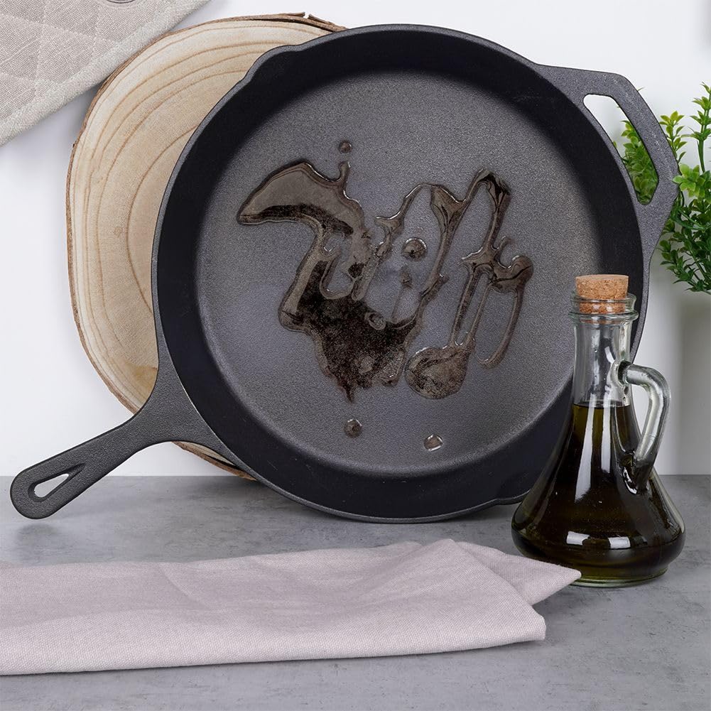 orion group Gusseisenpfanne Bratpfanne Gusseisen Pfanne Cast Iron Pan 30 cm