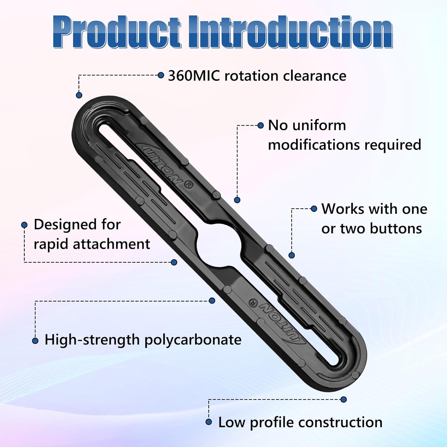 Two-Way Radio Belt Clip Accessories, 1 Pack - Image 2