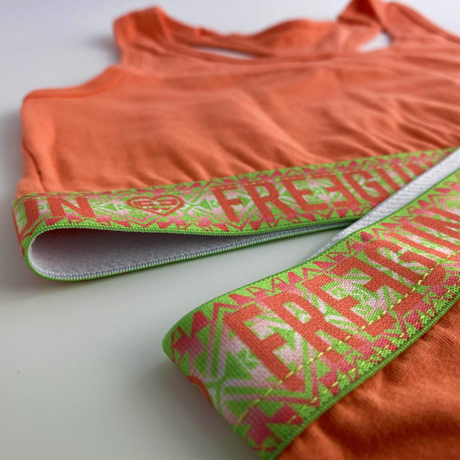 FREEGUN Ensemble Fille Brassière Shortie ou Boxer en Coton Bio