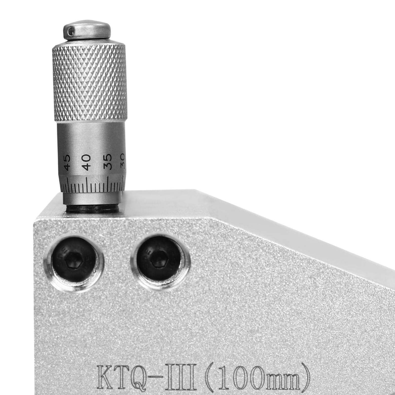 Aplicador de Película Ajustable, Máquina de Recubrimiento con Rasqueta de Laboratorio de 100mm con Raspador Desmontable, Aplicador de Película de Acero Inoxidable con Estuche, para Impresión