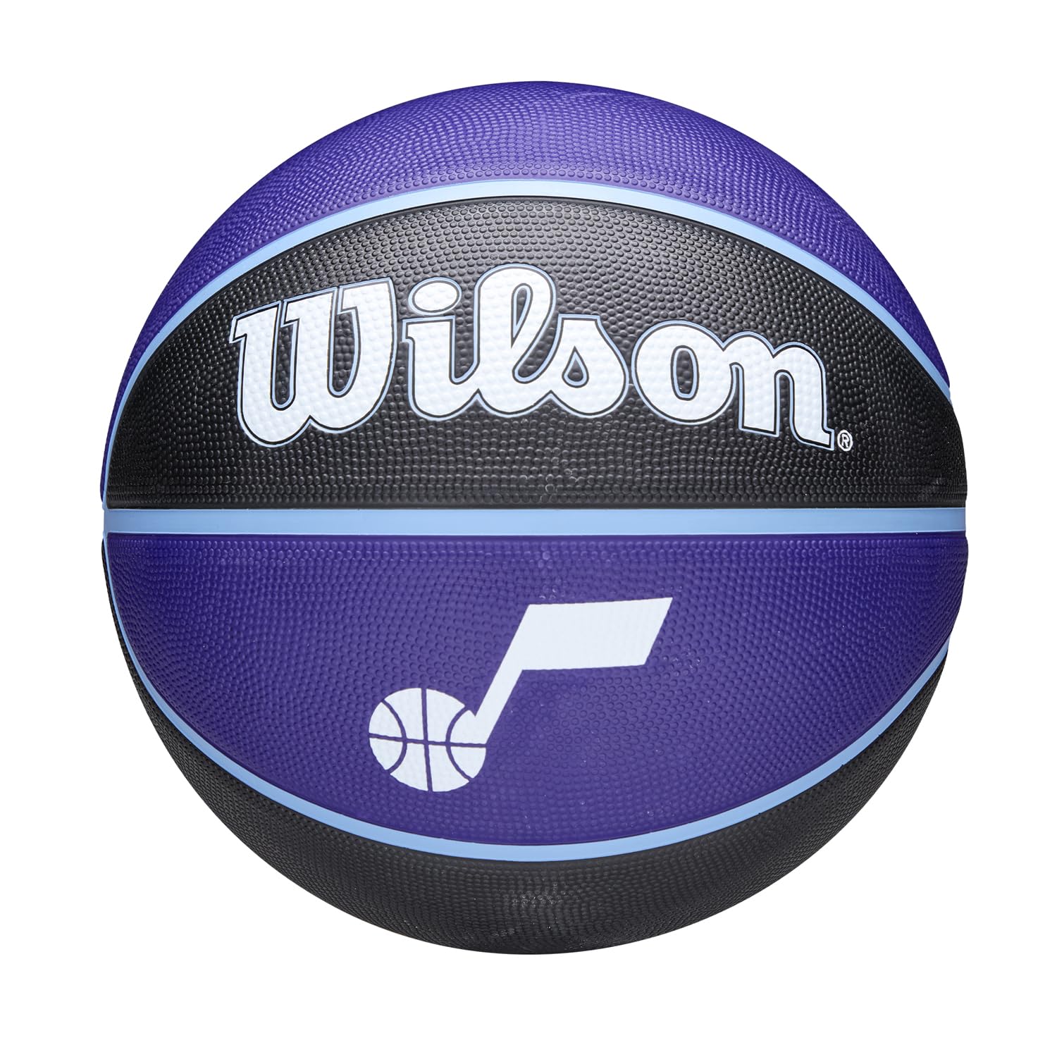 Wilson NBA Team Tribute Basketball, Utah Jazz, Purple, Size 7