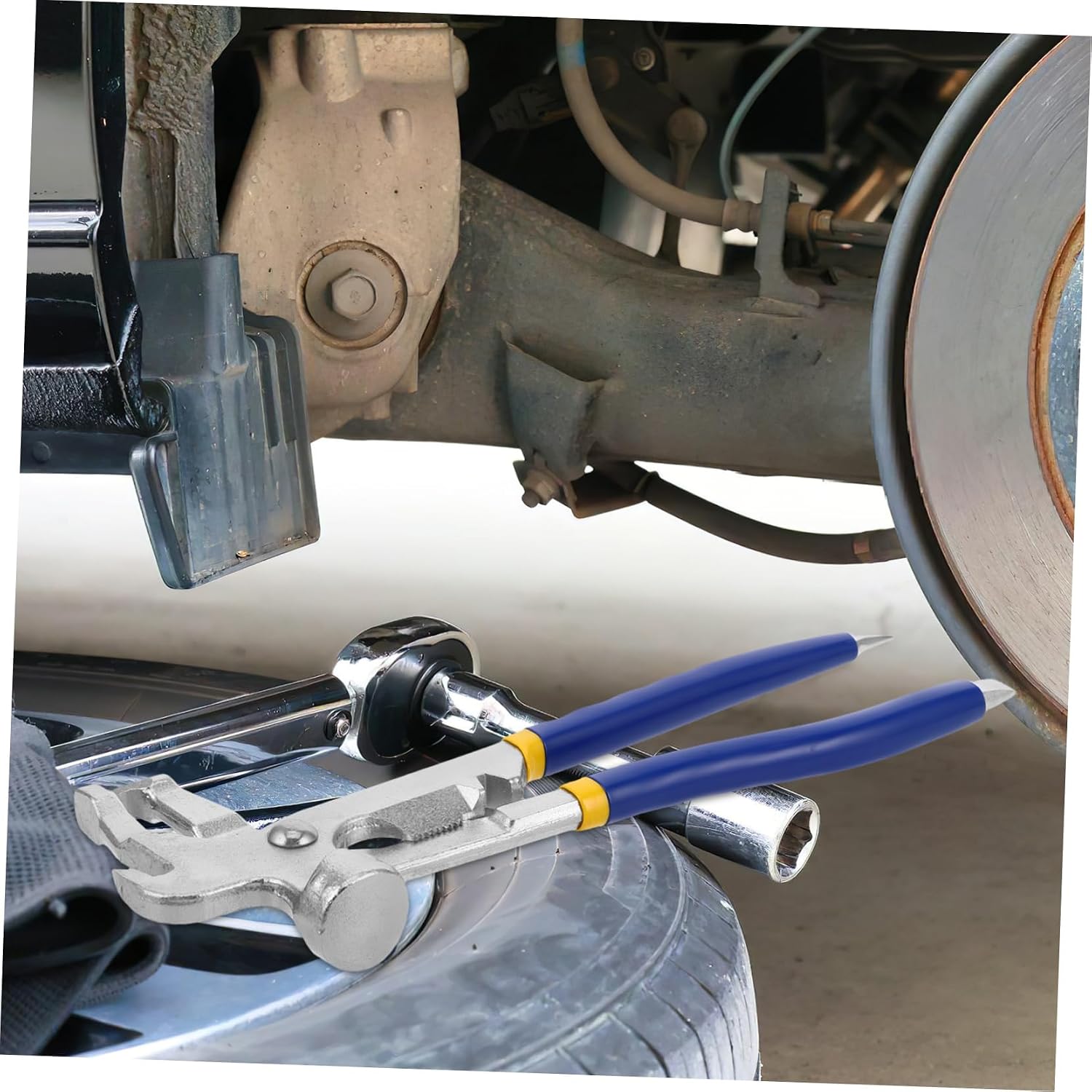 Accurate Wheel Balancing Tool Tire Weight Removal Pliers for Quick and Easy Automotive Repair Suitable for Cars and Motorcycles