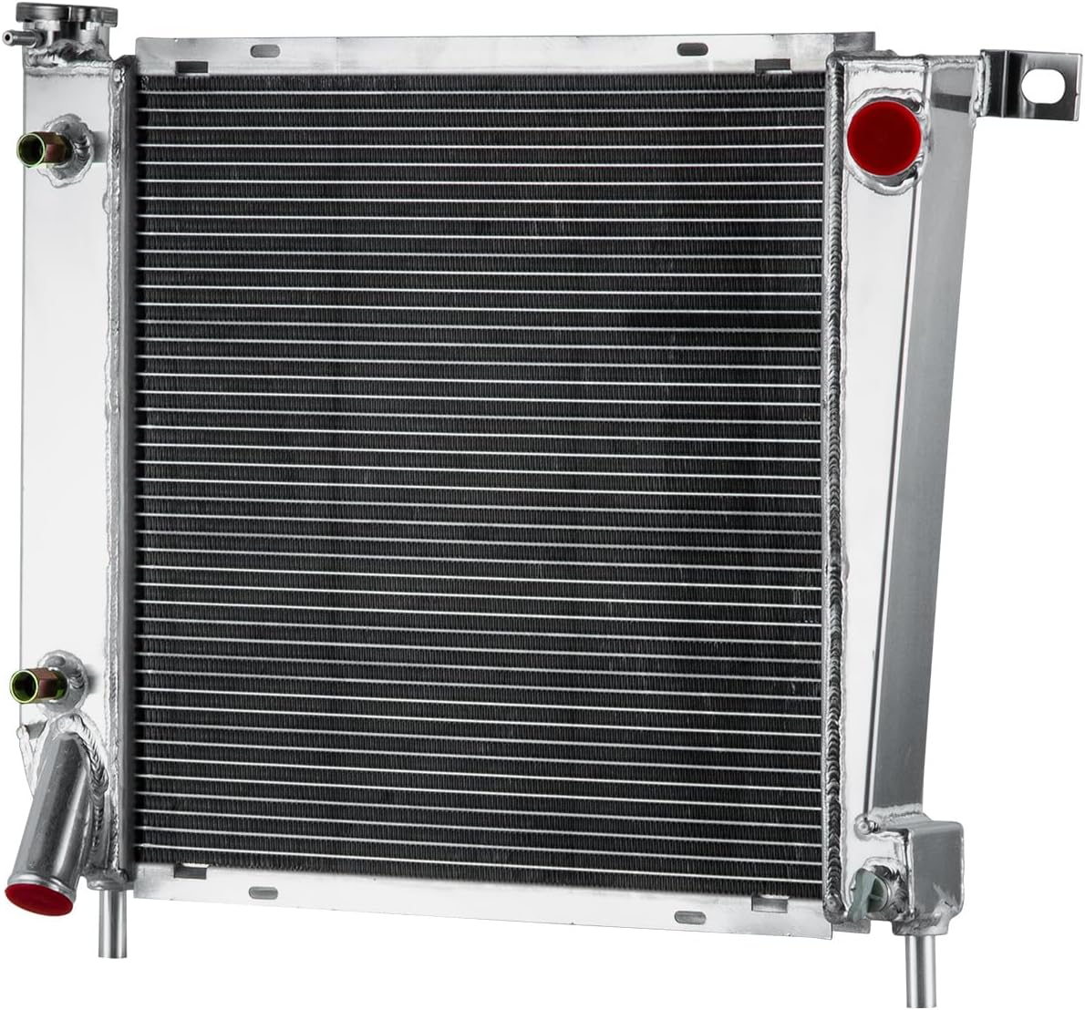3 Row Aluminum Radiator for 1985-1994 Ford Explorer Ranger Mazda B4000 AT/MT 3.0,4.0L V6 Radiador Crossflow Radiators 1986 1987 1988 1989 1990 1991 1992 1993 85 86 87 88 89 90 91 92 93 94