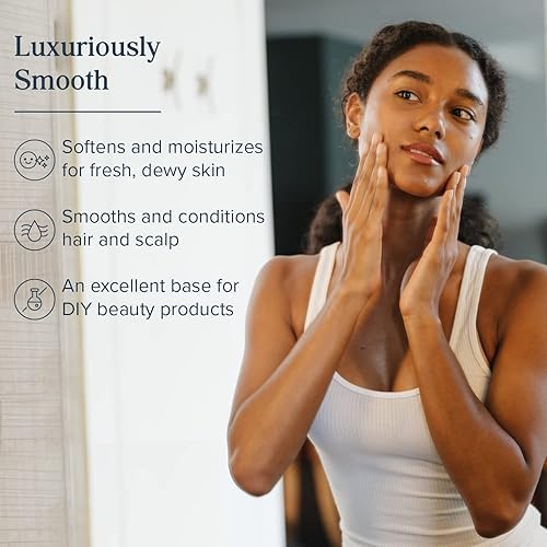 Miniatura 3 de Heritage Store Hidratante calmante de glicerina vegetal, hidratación sin aceite para el cuidado de la piel, cuidado del cabello, cara y cuerpo,