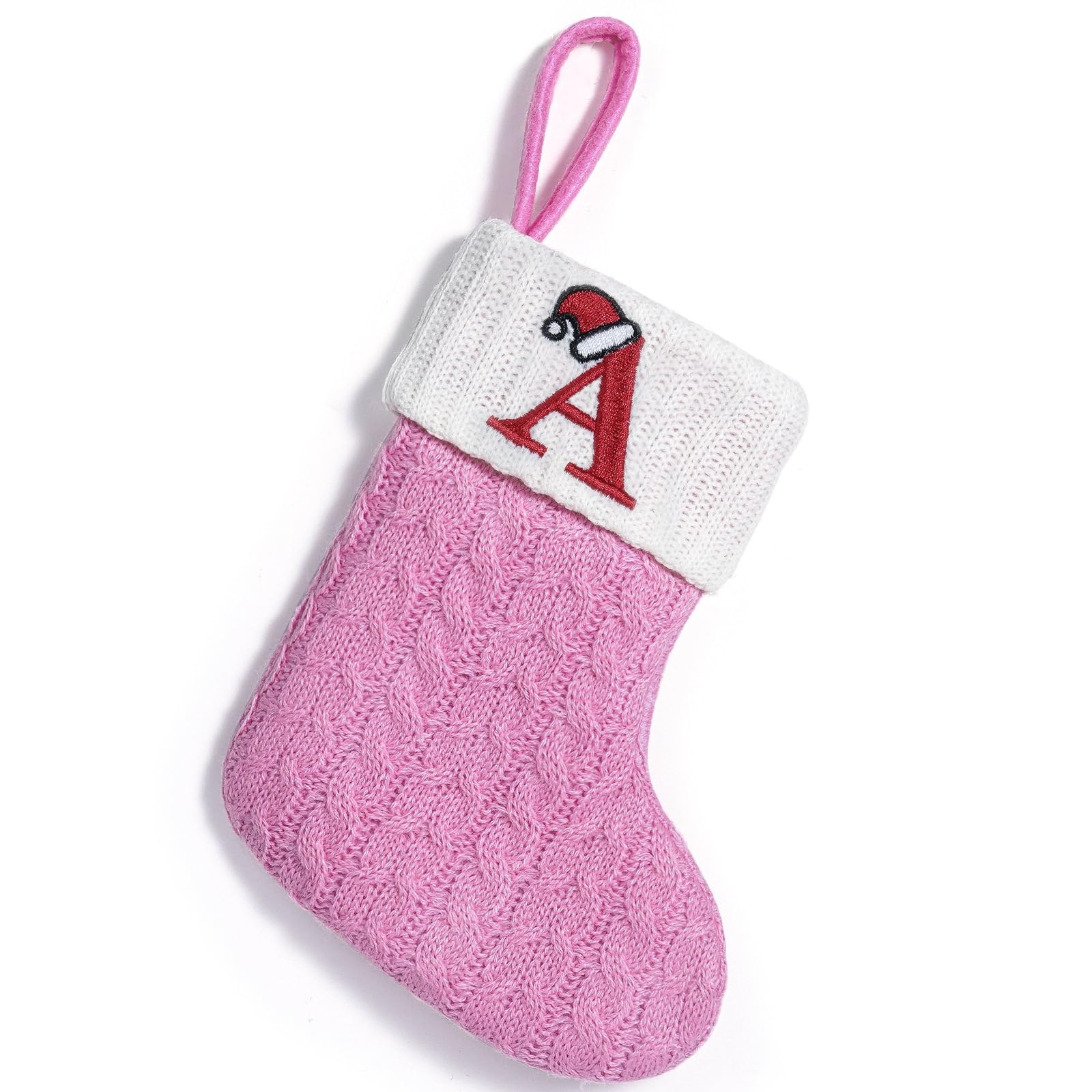 Nucelit Santa and Snowmans Themed Christmas Stocking Hanging Charm Soft and Stylish Accessory for Seasonal Home Embellishment Christmas Stocking Ornament