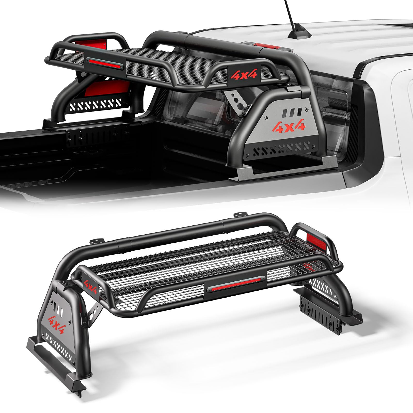 SYHVU Roll Bar with Cargo Basket
