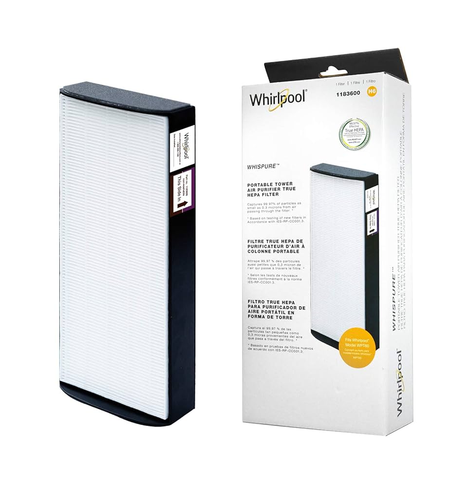 Amazon.com: Whirlpool 1183600 - Genuine True HEPA Filter