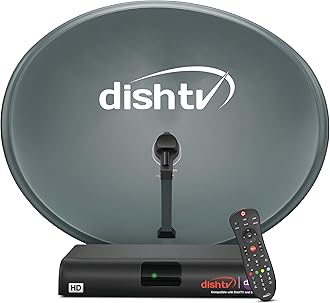dishtv Smart + Set Top Box | HD DTH Connection | 1 Month Royale Sports Kids Bangla HD Pack | Free Installation & 6 OTT App at No Extra Cost.