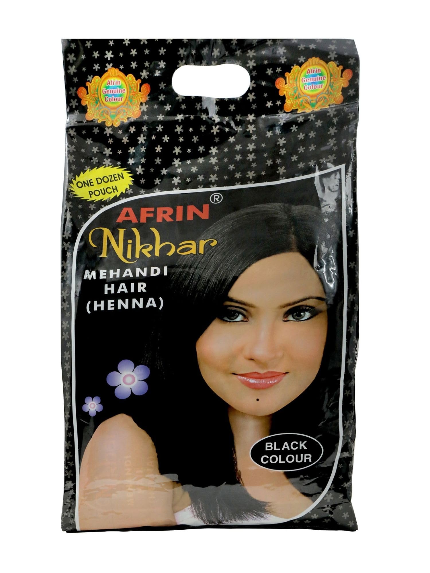 Black Nikhar Mehandi Pack of 12 (30gm each)-picture-40