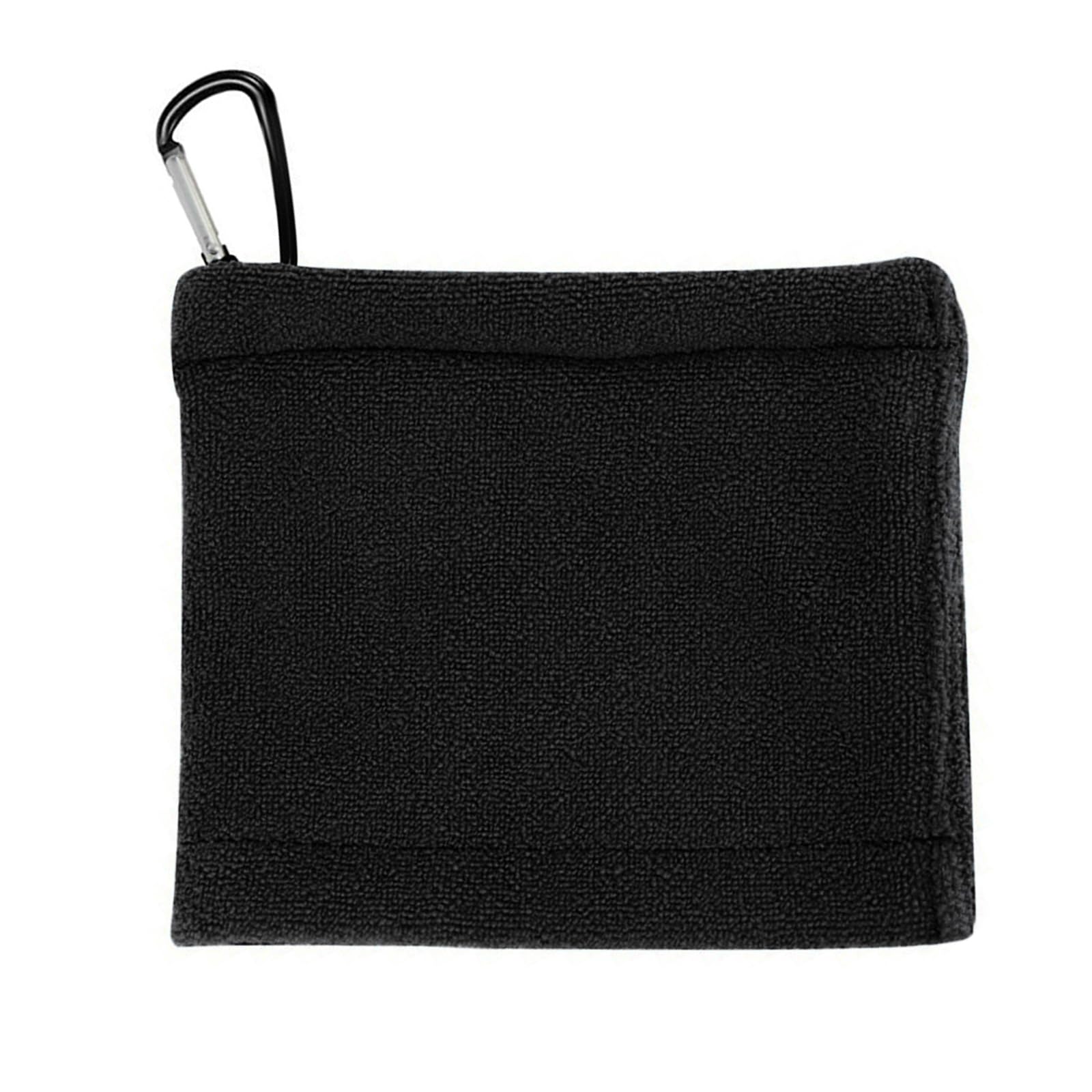 Yhplxyuus Compact Golf Practice Towel with Keyring Clip, Absorbent Microfiber for Quick & Equipment Washing Golf Enthusiasts