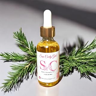 San Curly Girl Hair Growth Oil, 2 oz (60 mL)