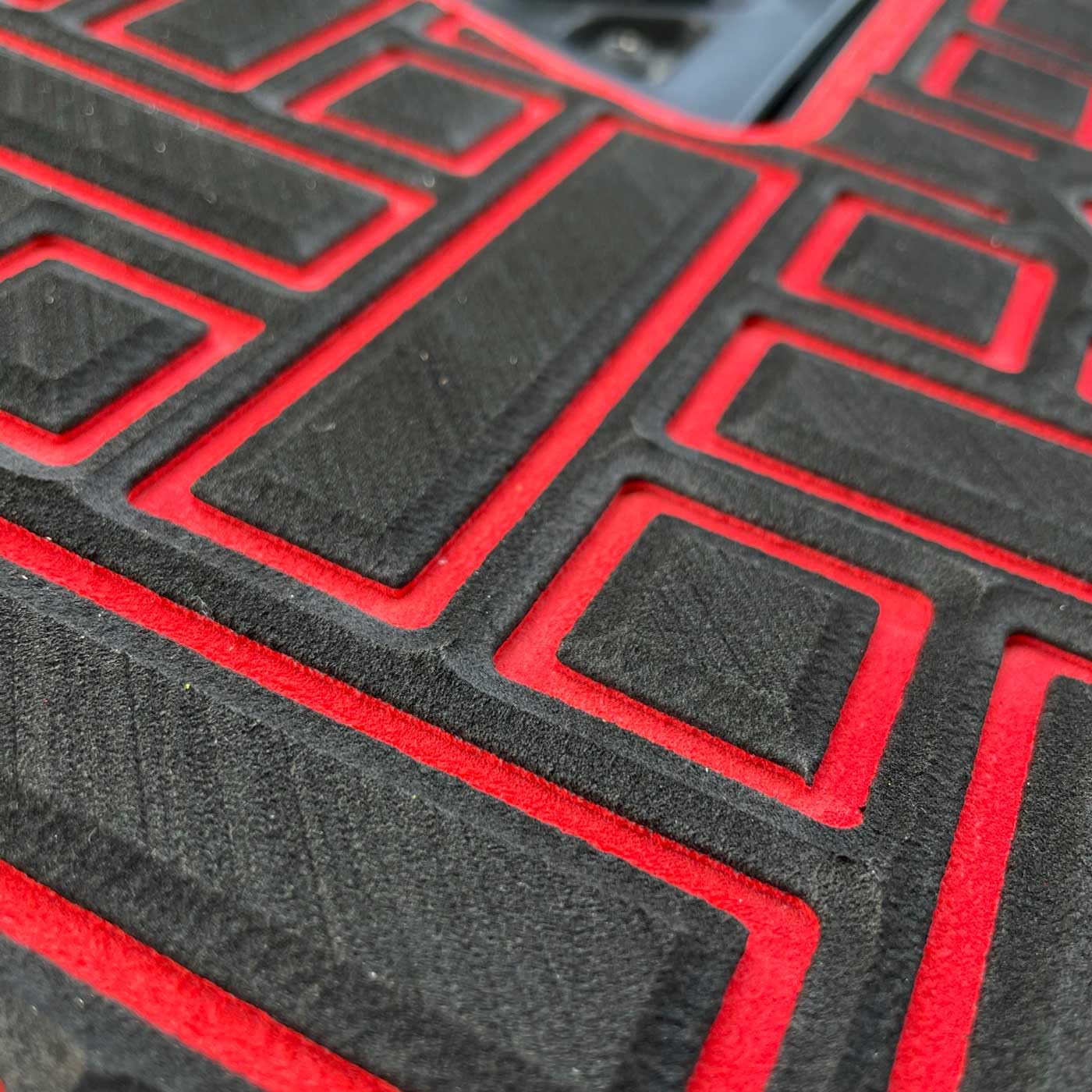 スキムボード exile レッド カーボン素材 パッド縦130cm 横50cm