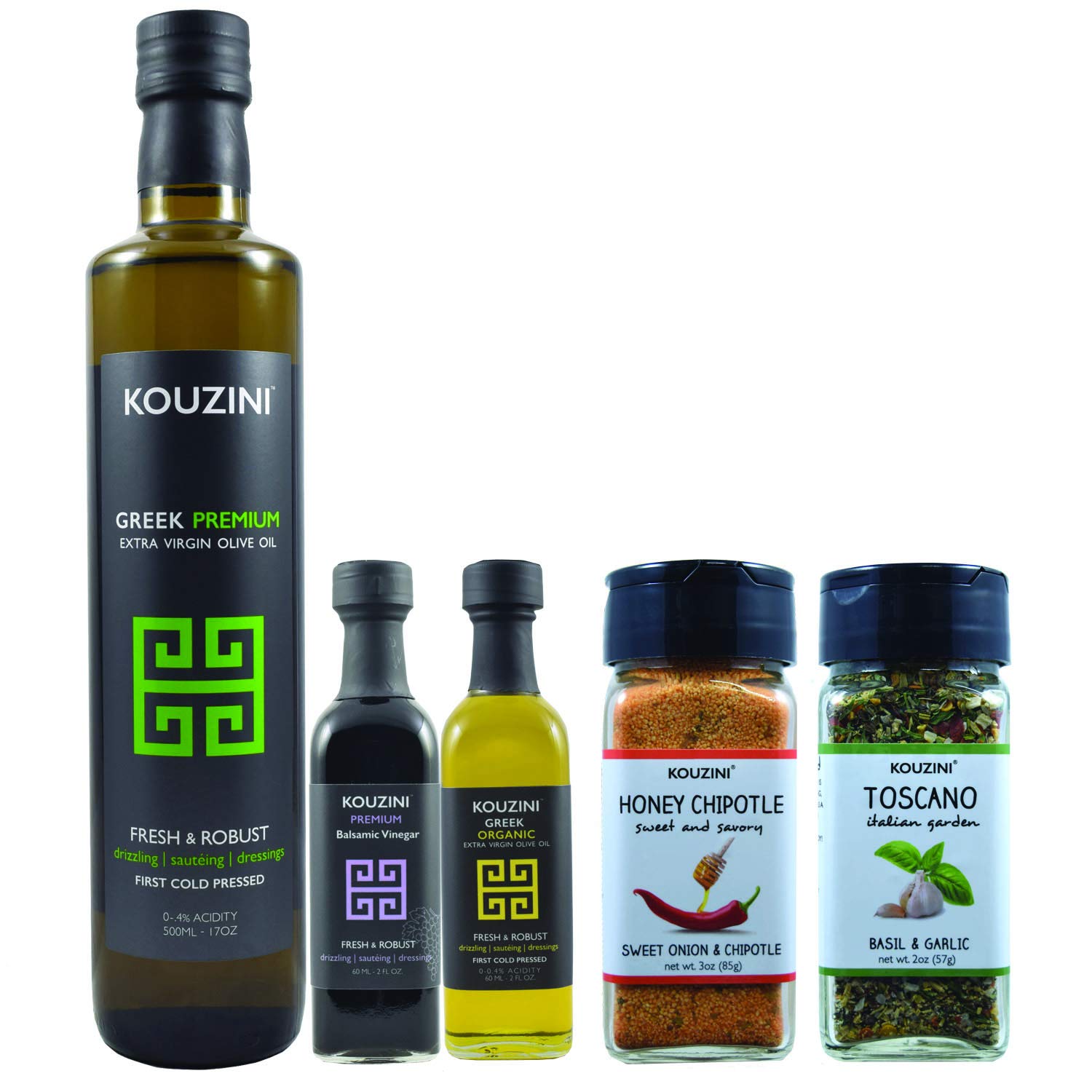 Kouzini Athena Bundle - Greek Extra Virgin Olive Oil | First Cold Pressed | Single Origin | Family Owned
