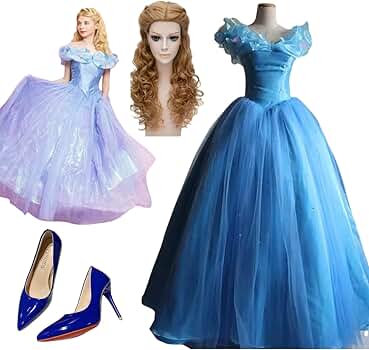 ★dハロウィッグ★実写版シンデレラ　フロントレース　オーロラストーン付き ☆dハロウィッグ☆実写版シンデレラ フロントレース オーロラ