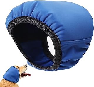 犬用防音イヤーマフ 騒音保護,聴覚保護用 調整可能 快適 イヤーマフ | 花火 雷 対策 ペット 耳マフ | 大型犬 花火 獣医 ドライヤー 落ち着き 冬向け