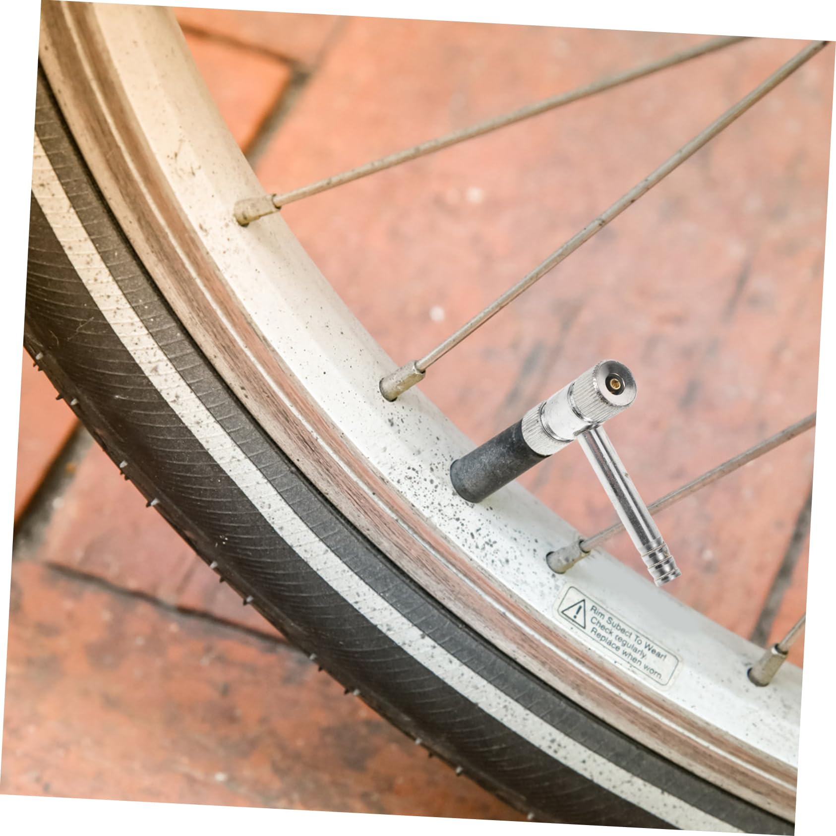 Ciieeo Air Compressor Tire Chuck Quick Connect Inflator for Motorcycles Electric Bikes Durable Compact Design for Efficient Inflation Process