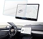 BJSIA HD Tempered Glass Compatible with Tesla 3/Y 15