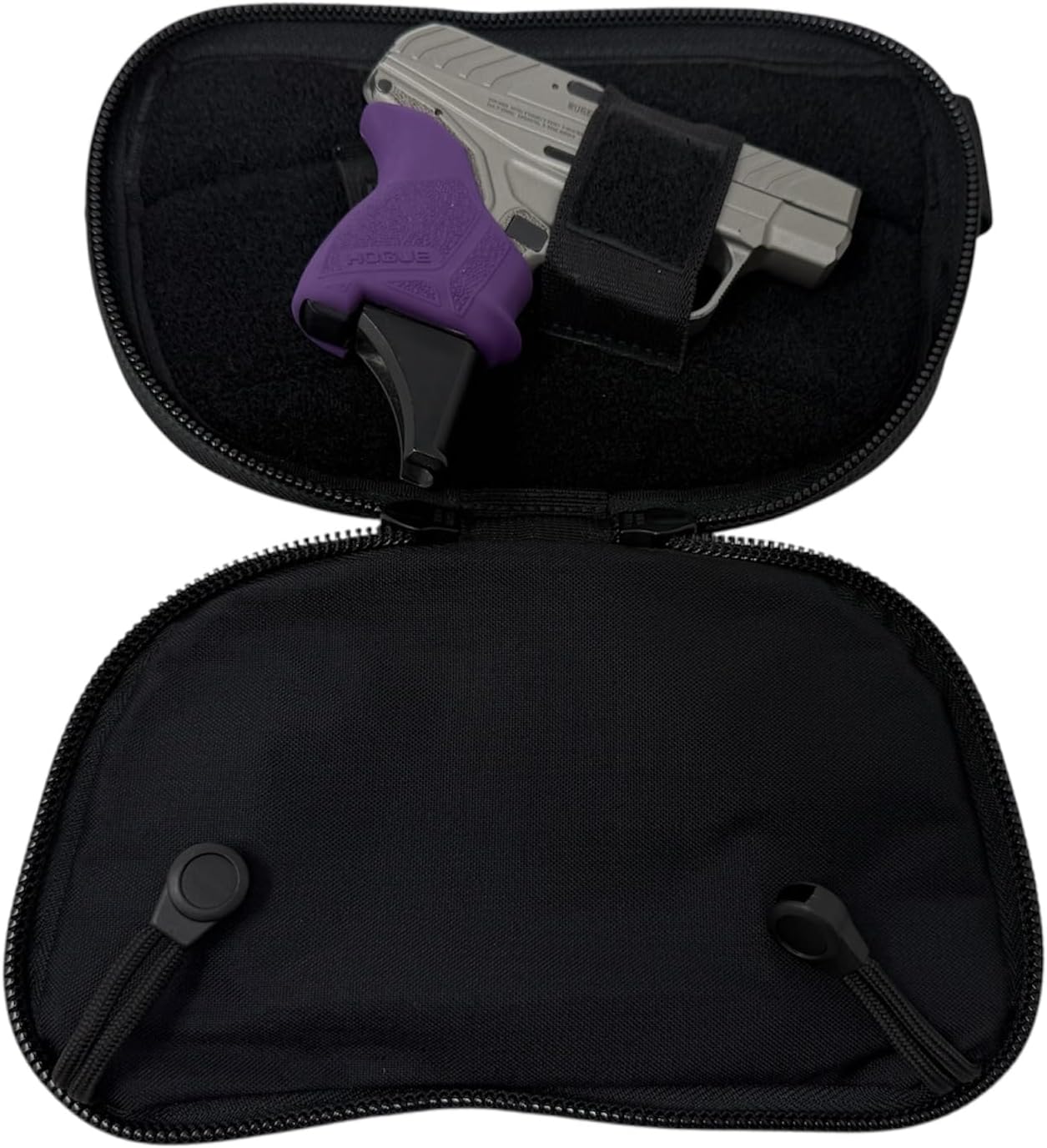 SMALL-DTOM Slim Fit CCW Fanny Pack Cordura NYLON -Black