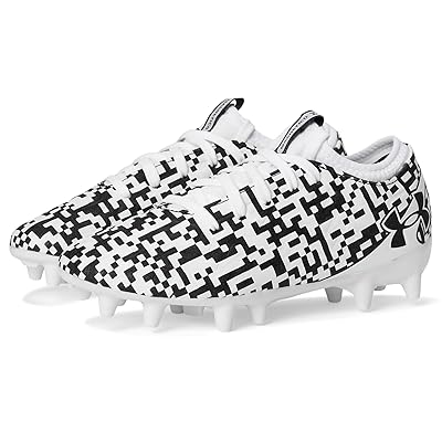 Under Armour Kids Magnetico Select 5 Jr Soccer Cleats (Littile Kid/Big Kid) Boys Shoes Black/White/Black