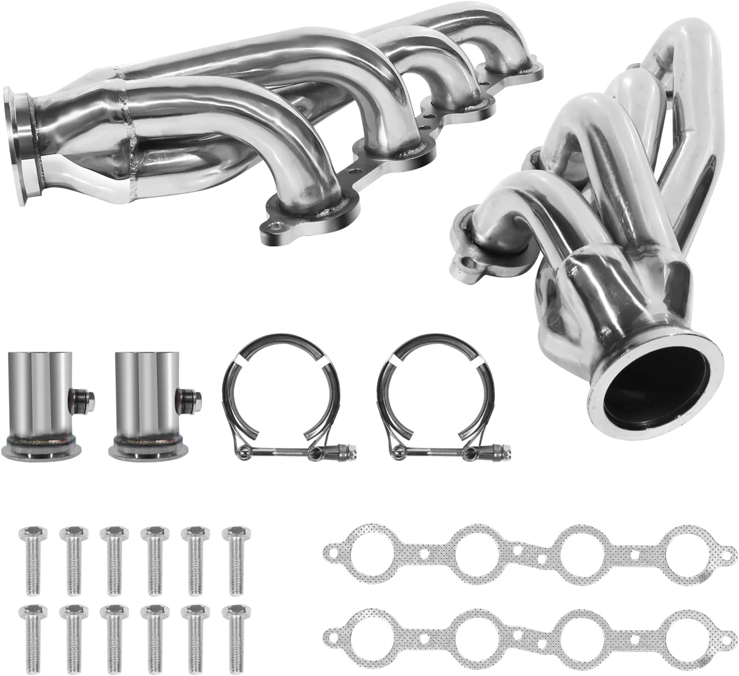 LS Swap Long Tube Headers C10 for 6098 Chevy GMC Silverado