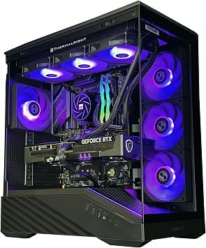 Elite 50 Vector - RTX 5070 Ti 16GB GDDR7 | Ryzen 7 9800X3D 4.7 GHz 5.2 GHz Turbo Boost | 32GB DDR5 6000MHz | 2TB Gen4 SSD | 850W Gold PSU | ARGB Fans | Wi-Fi + BT | Win 11