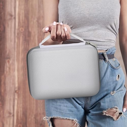 Miniatura 7 de GWCASE Funda compatible con Brother P-Touch PTD220 210 - Etiquetadora diaria para el hogar, oficina, organizador de transporte para cintas de