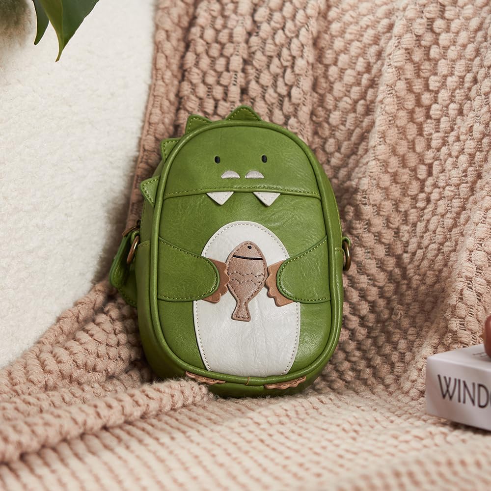 Premium Vegan Leather Novelty Crossbody Purse for Women & Kids – Convertible Mini B... - Image 6