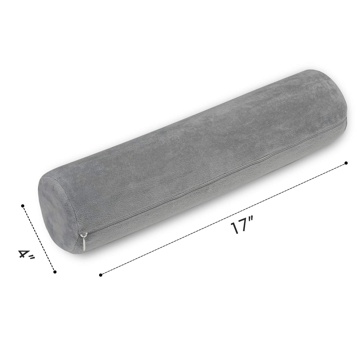 Cervical Neck Roll Memory Foam Pillow, Bolster Pillow, Round Neck