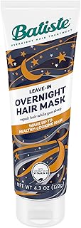 Batiste Overnight Deep Conditioning Leave-In Hair Mask, Repair Hair, Hair Conditioner Nourish Dry Hair Overnight, Infused with vitamin E for Enhancing Haircare, 4.3oz.