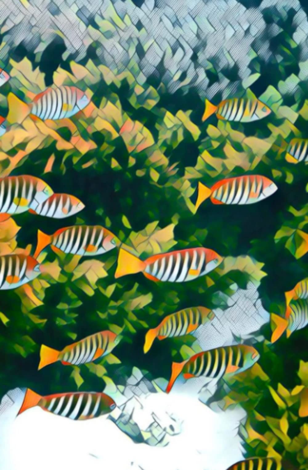 Note Book- Zebra Fish: Zebra Fish- Clare Bay- Eyre Peninsula