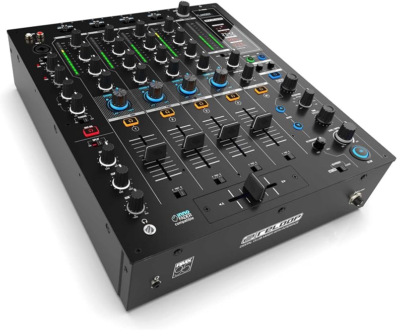 Mezclador RMX-95 DJ Club con FX e interfaz de audio USB dual