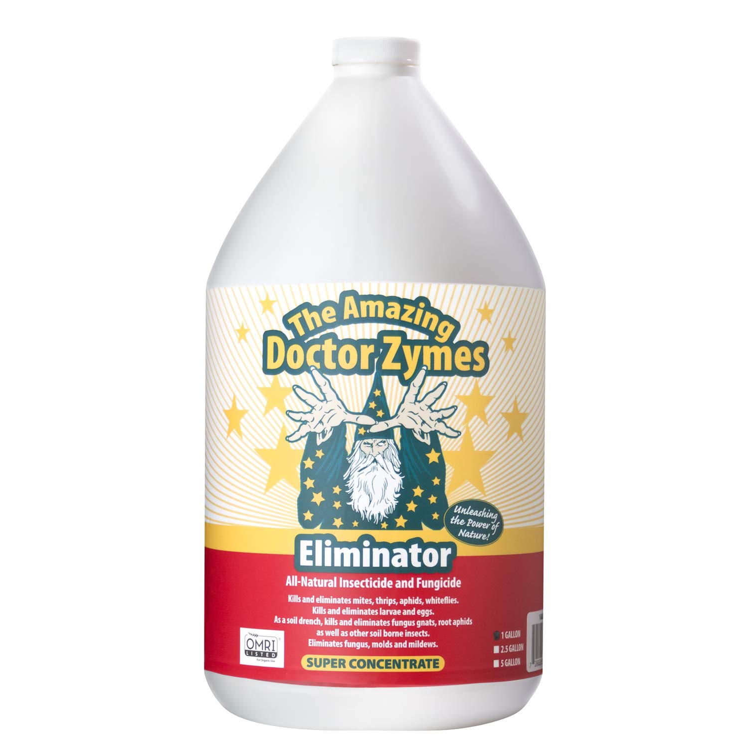 The Amazing Doctor Zymes DZE1G Eliminator Concentrate, 1 gal, Gallon, White