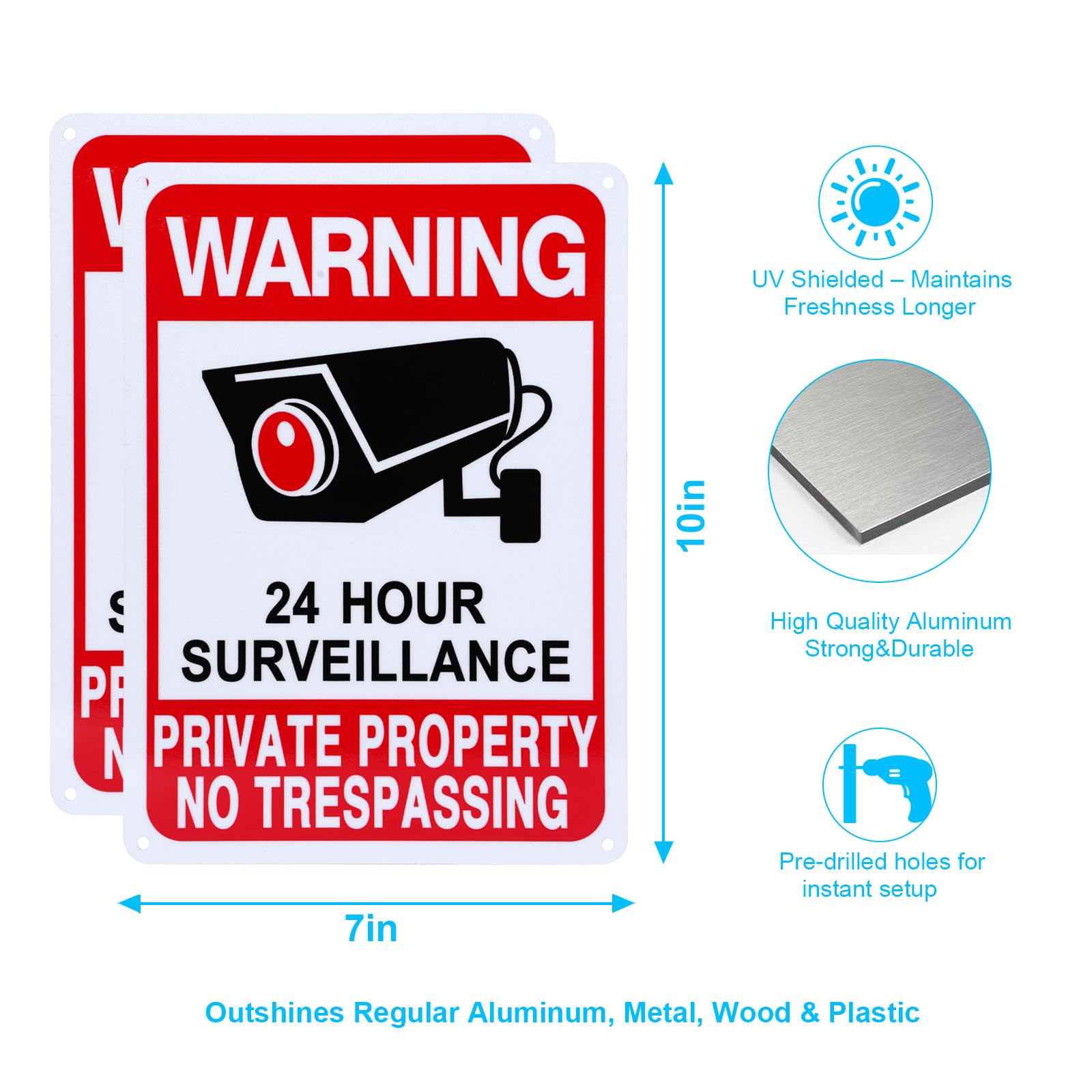 No Trespassing Signs - Protect Your Property -3