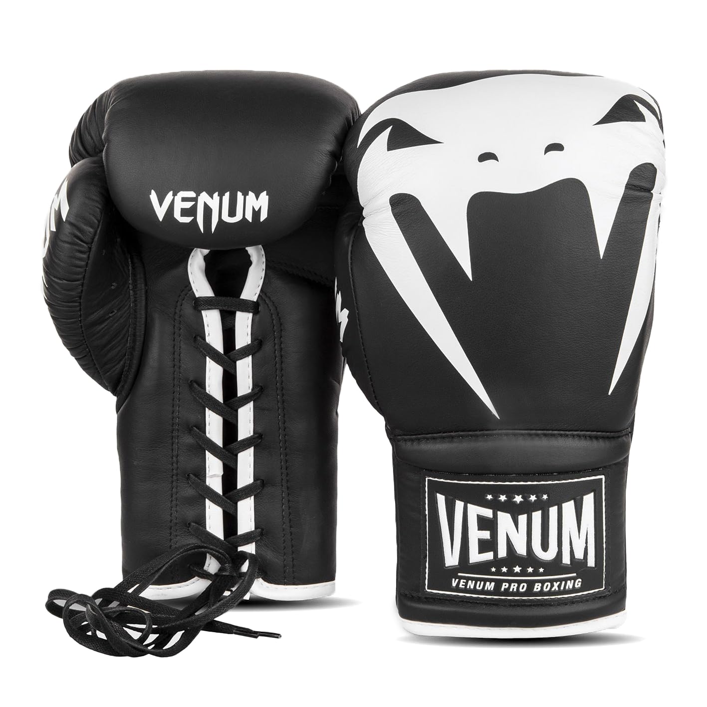 Amazon.com : Venum Giant 2.0 Pro Boxing Gloves - Laces - Black