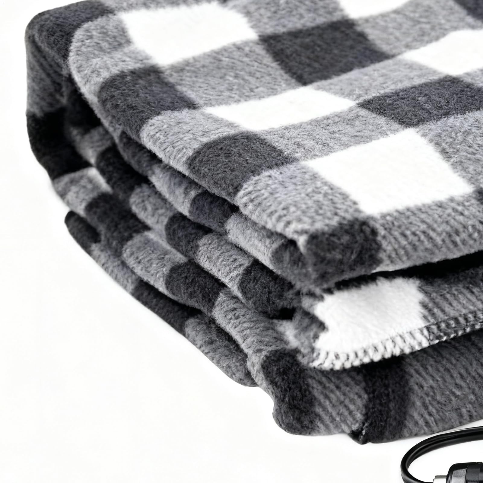 Coperta Riscaldante Per Auto Spegnimento Automatico Regolabile Morbida | Coperta Da Lancio Riscaldante Per Auto 12V Per Campeggio Viaggi Stradali Famiglia Donne Adulti Anziani