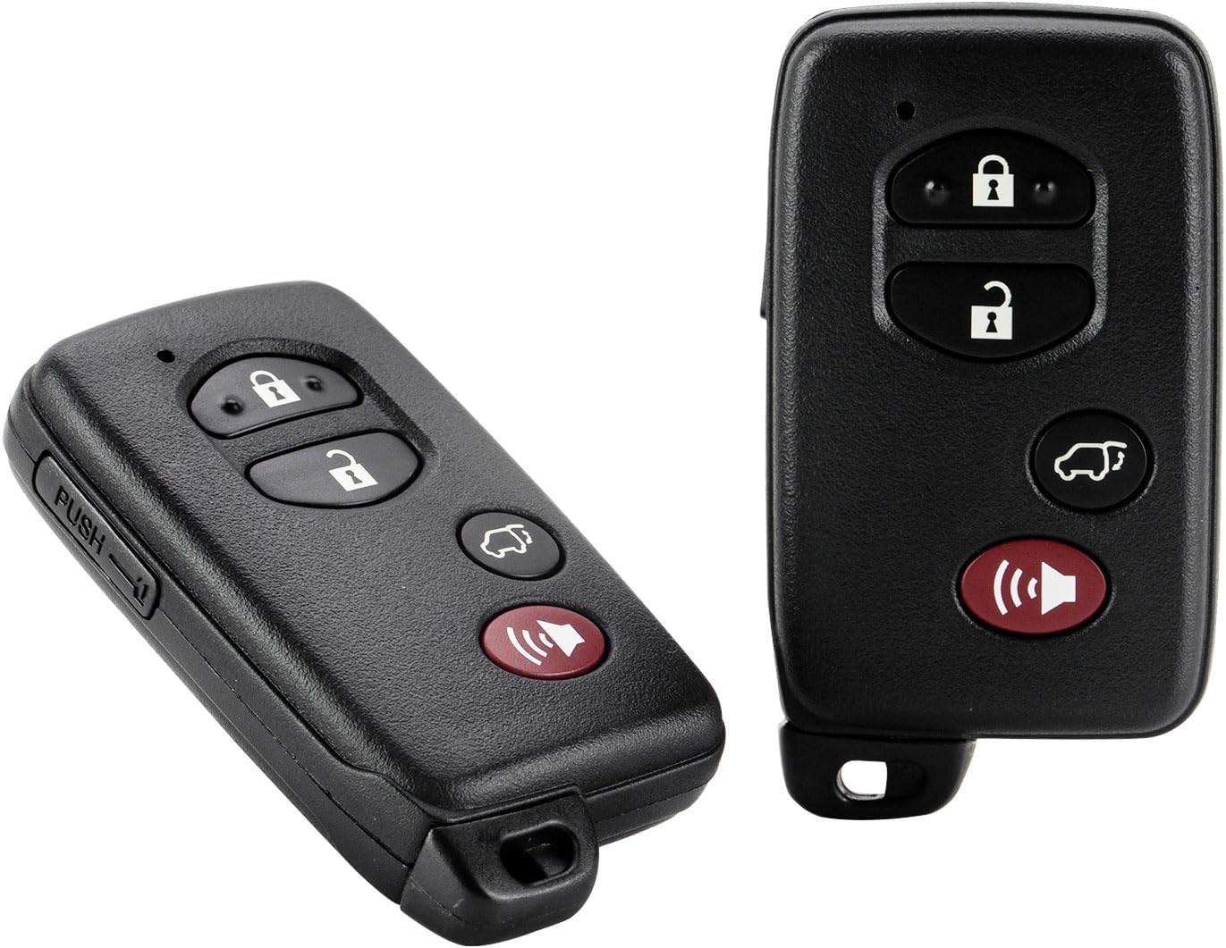 Smart Remote Key Fob Replacement for 2008-2014 Toyota Highlander Keyless Entry HYQ14AAB/271451-0140 Board (Pair)