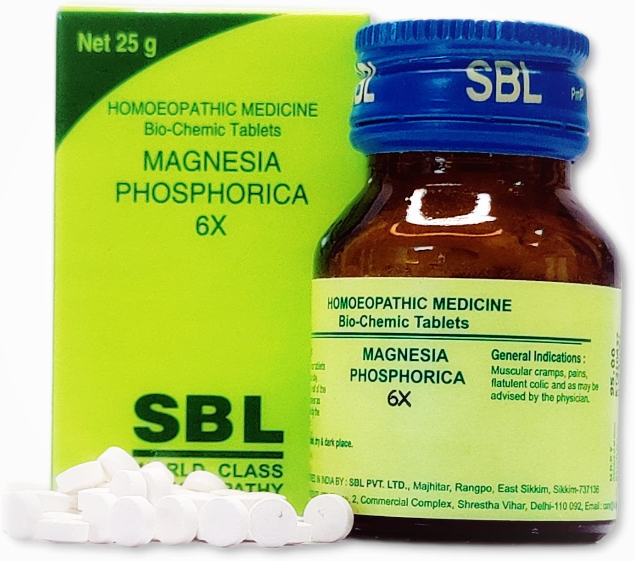 Magnesia phosphorica 6x || Pack Of 3 (25gx3) || Homeolav