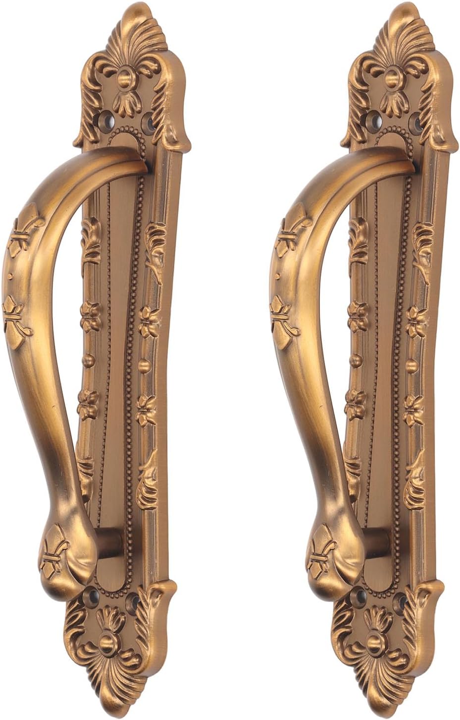 Barn Door Handles, 2PCS Antique Door Handle Sliding Door Handle Decorative Door Handles Door Pull Handle Outdoor Gate Handle