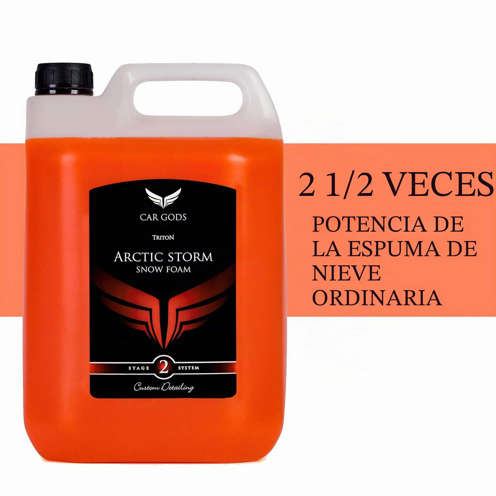 Car Gods Triton, champú Ultra moussant, 5 L