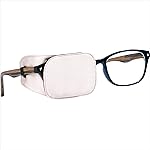 Astropic Silk Eye Patch for Adults Kids Glasses to Cover Either Eye (Medium, Creamy Beige)