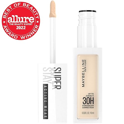 Miniatura 3 de Maybelline Maquillaje corrector líquido Super Stay, corrector de cobertura completa, hasta 30 horas de uso, resistente a la transferencia, acabado