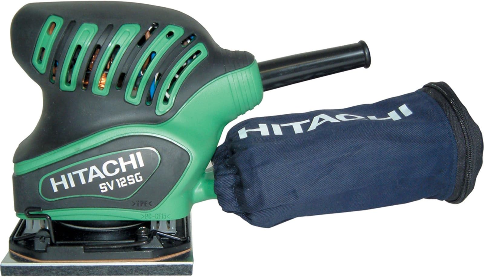 Precise Engineered Hitachi Sv12Sg Palm Sander 200w 240v [Pack of 1] - w/3yr Rescu3® Warranty
