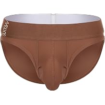 SUKREW - Mens Briefs Underwear - Classic Brief Espresso