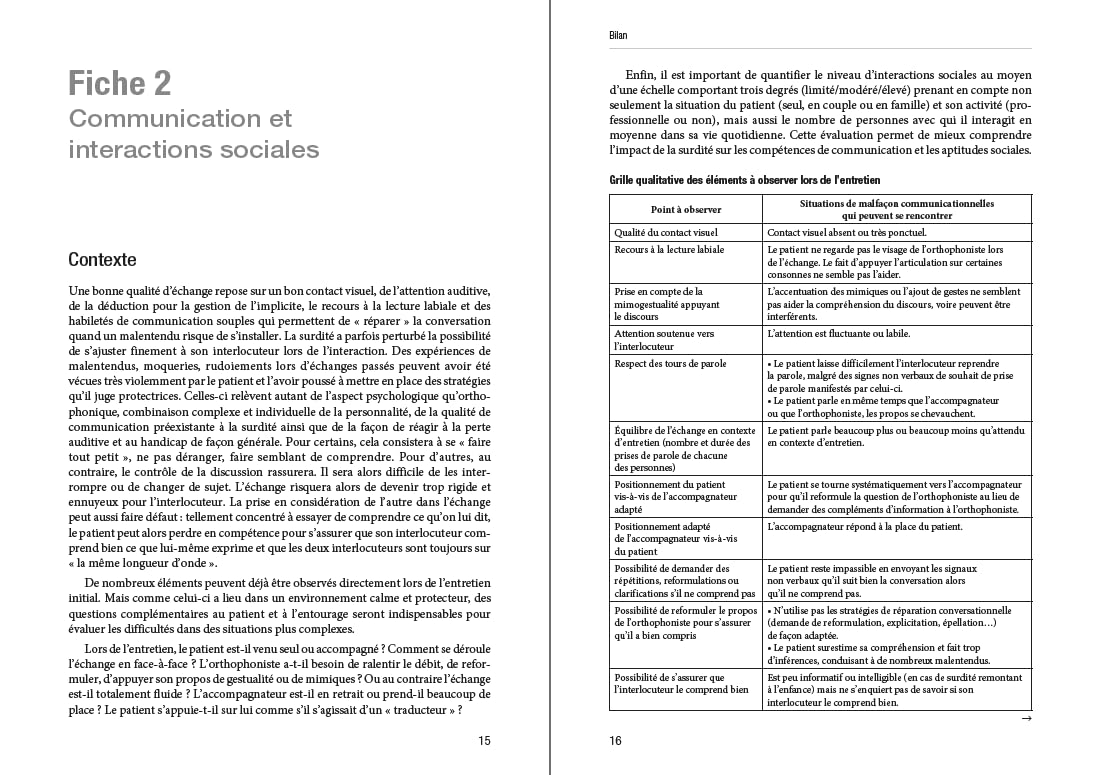Surdité de l'adulte : évaluation et rééducation: Mieux comprendre et prendre en soin la diversité des profils cliniques