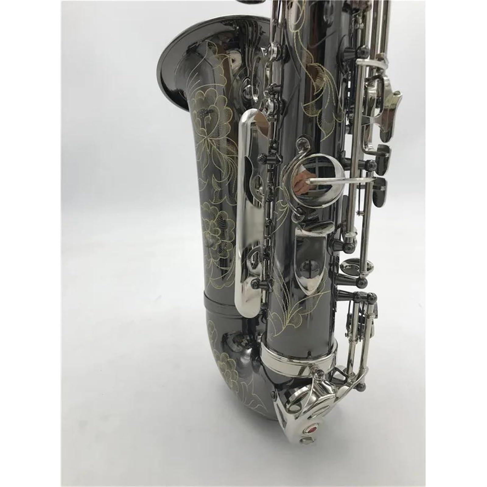 Saksofon Altowy E-Flat Czarny Nikiel Złoty Ustnik Do Saksofonu Altowego Srebrny Klucz Reed Neck Akcesoria Do Instrumentów Muzycznych profesjonalny Saksofon