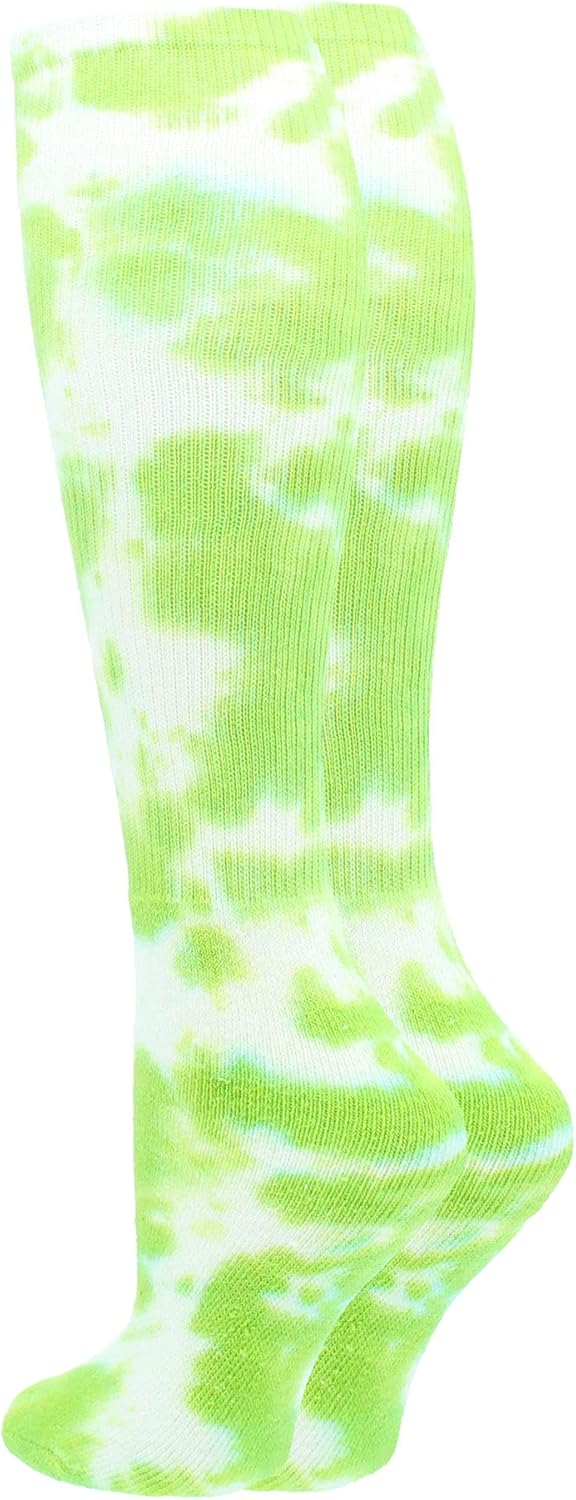 Tie Dye Multisport Tube Socks Soccer Softball Volleyball for Girls Boys Women and Men Youth and Adult - Image 2