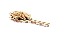 Vista 3 de Bass Cepillos El cepillo verde Pin de bambú + cepillo de pelo mango de bambú