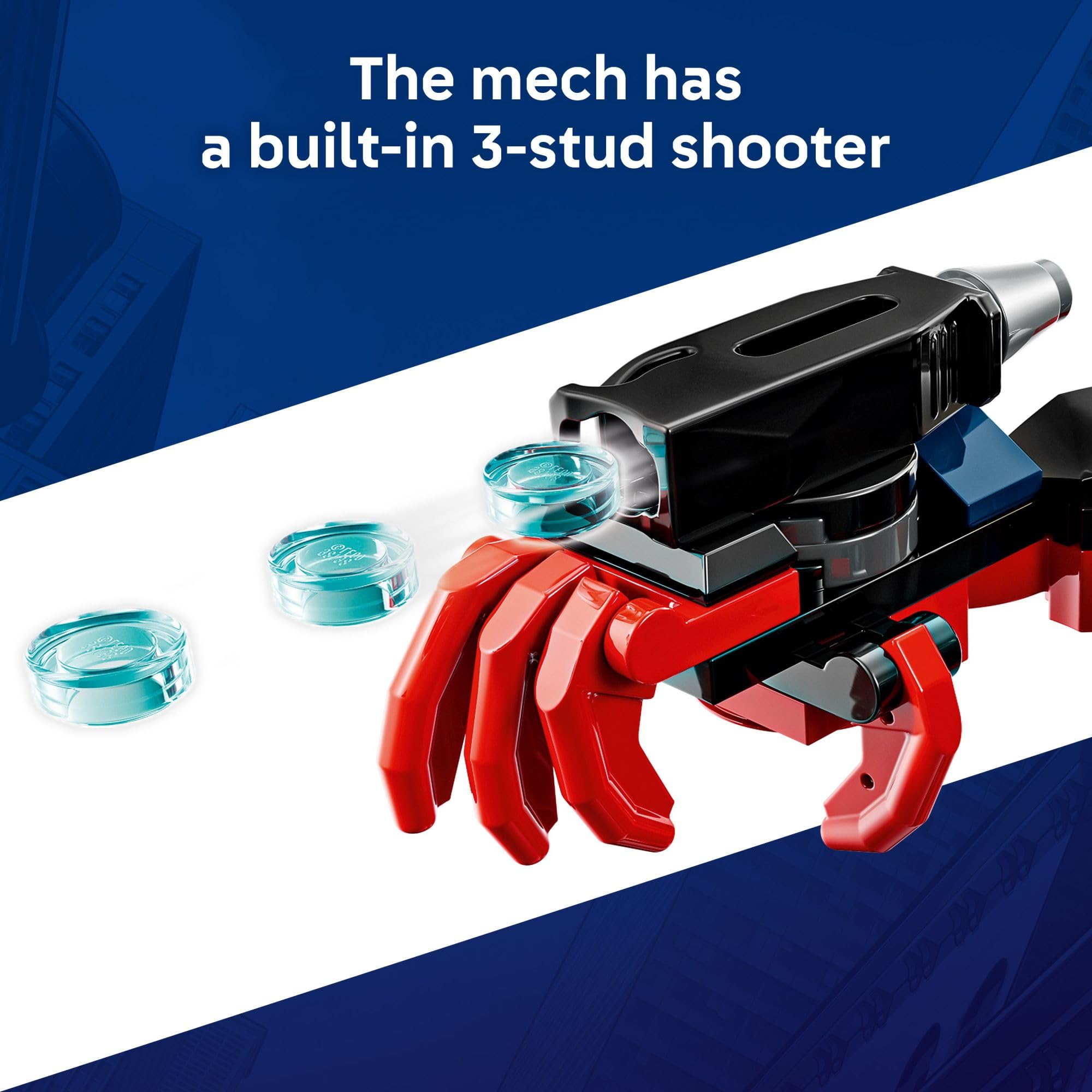 LEGO Marvel Miles Morales Mech vs. Spider-Man 2099 Building Toy for Boys & Girls - Poseable Super Hero Mech & 2 Marvel Minifigures for Kids & Fans, Ages 6+ - Gift Idea for Birthdays - 76337