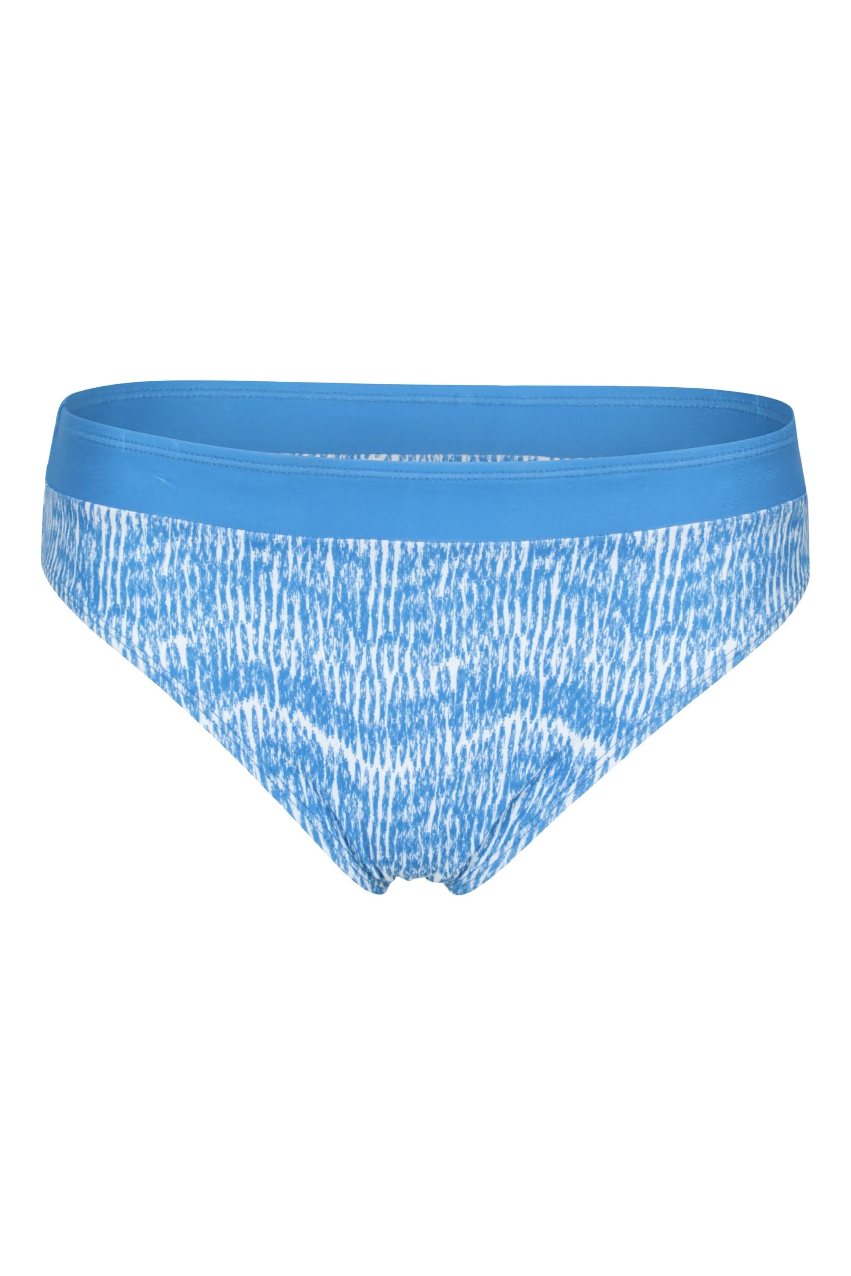 Mountain Warehouse Ocean Notion Bikini Bottoms - Wide Waistband Shorts, Chlorine Resistant, Quick Dry Swimsuit - Spring Summer, Pool, Diving Bright Blue 8
